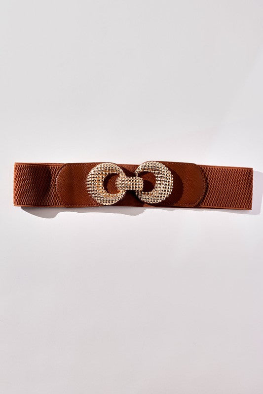CEINTURE MODE EXTENSIBLE À DOUBLE BOUCLE