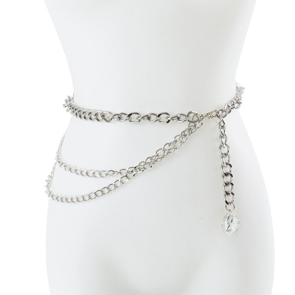 CEINTURE DE MODE PENDENTIF REINE ELIZABETH