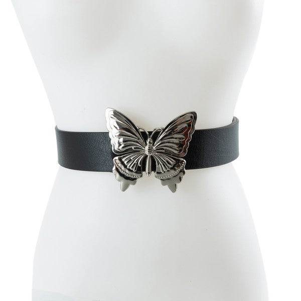 CEINTURE DE MODE BOUCLE PAPILLON