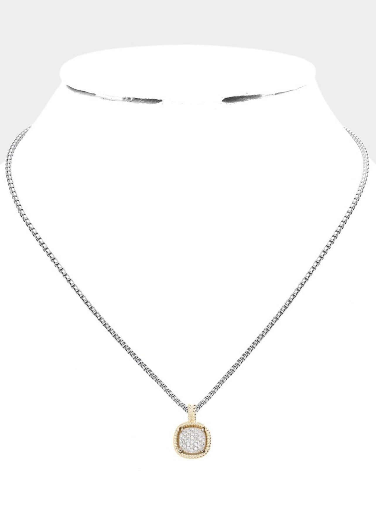 Nadri Embellished Square Set