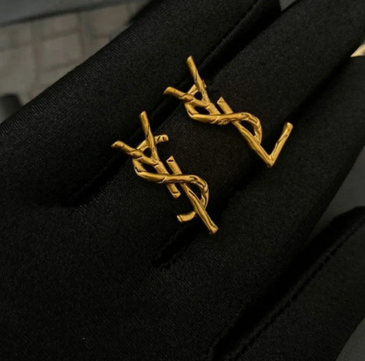 Women's YSL Vintage  Stud Earrings