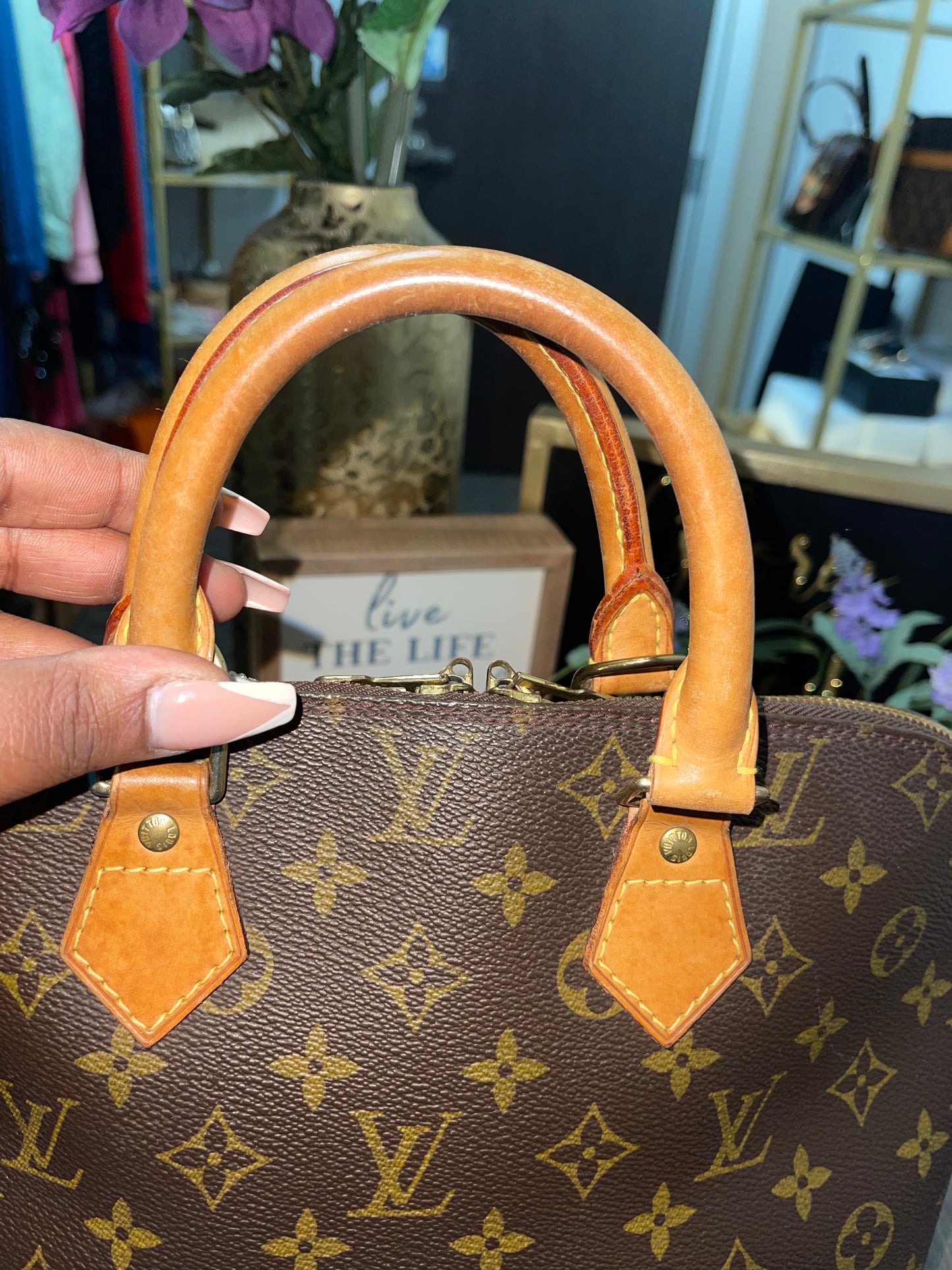 LOUIS VUITTON Vintage Alma PM