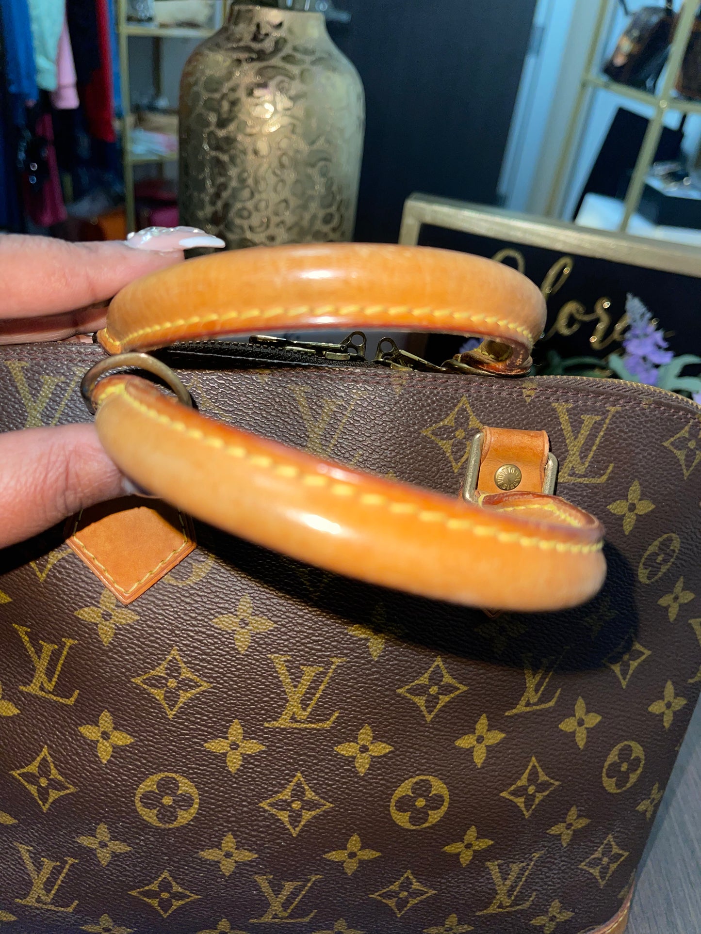 LOUIS VUITTON Vintage Alma PM