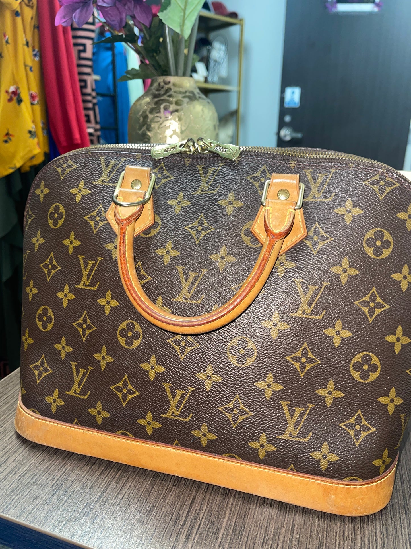 LOUIS VUITTON Vintage Alma PM