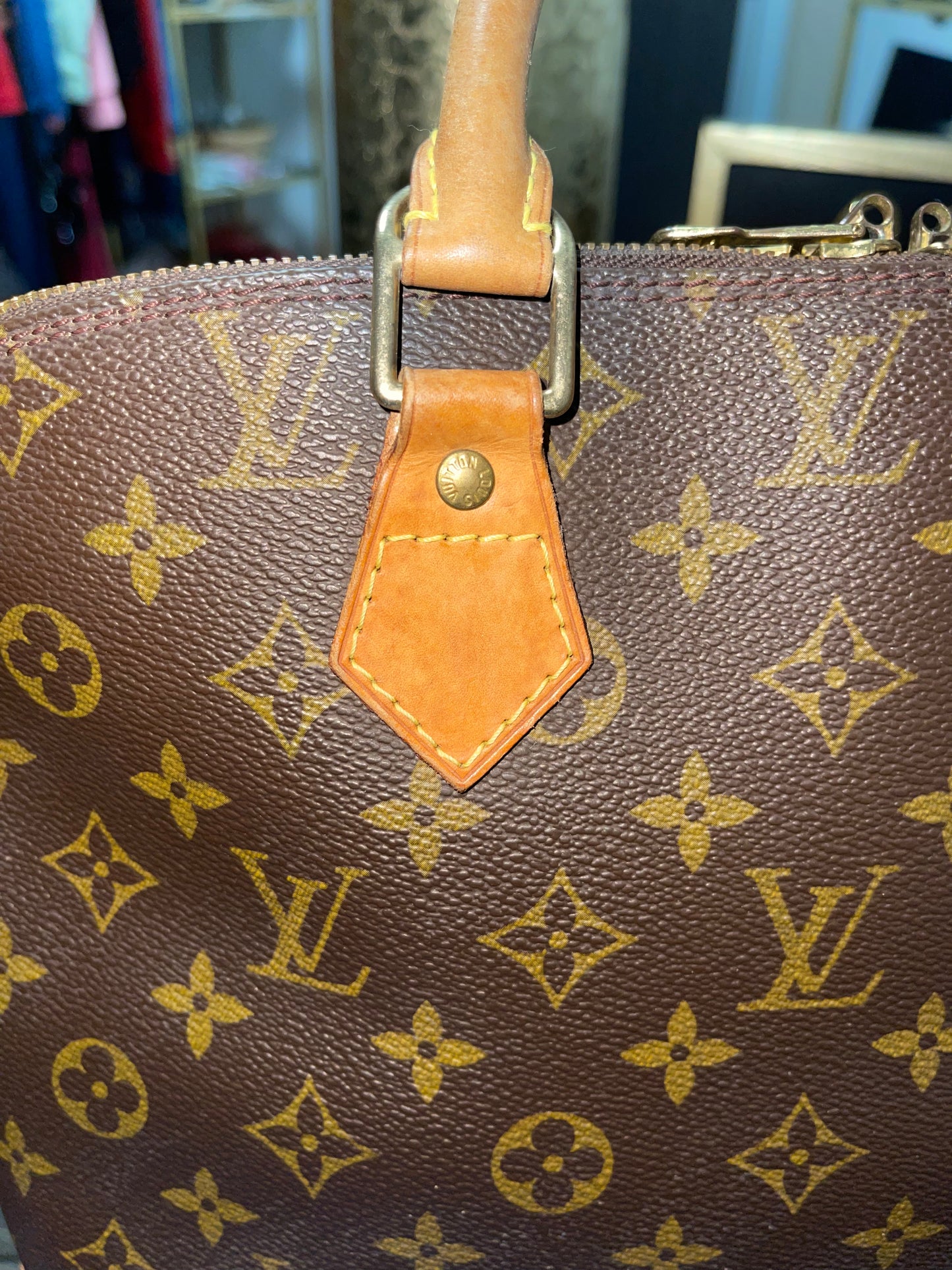 LOUIS VUITTON Vintage Alma PM