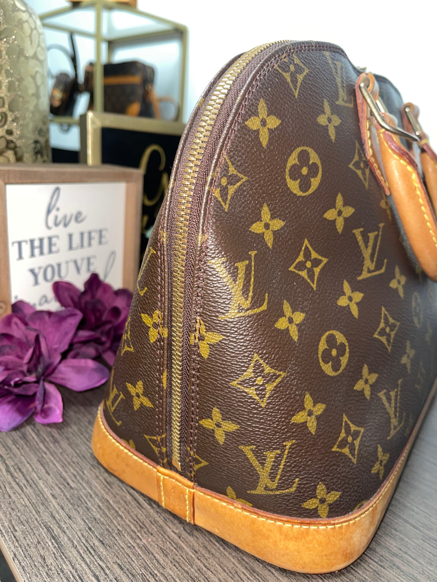 LOUIS VUITTON Vintage Alma PM
