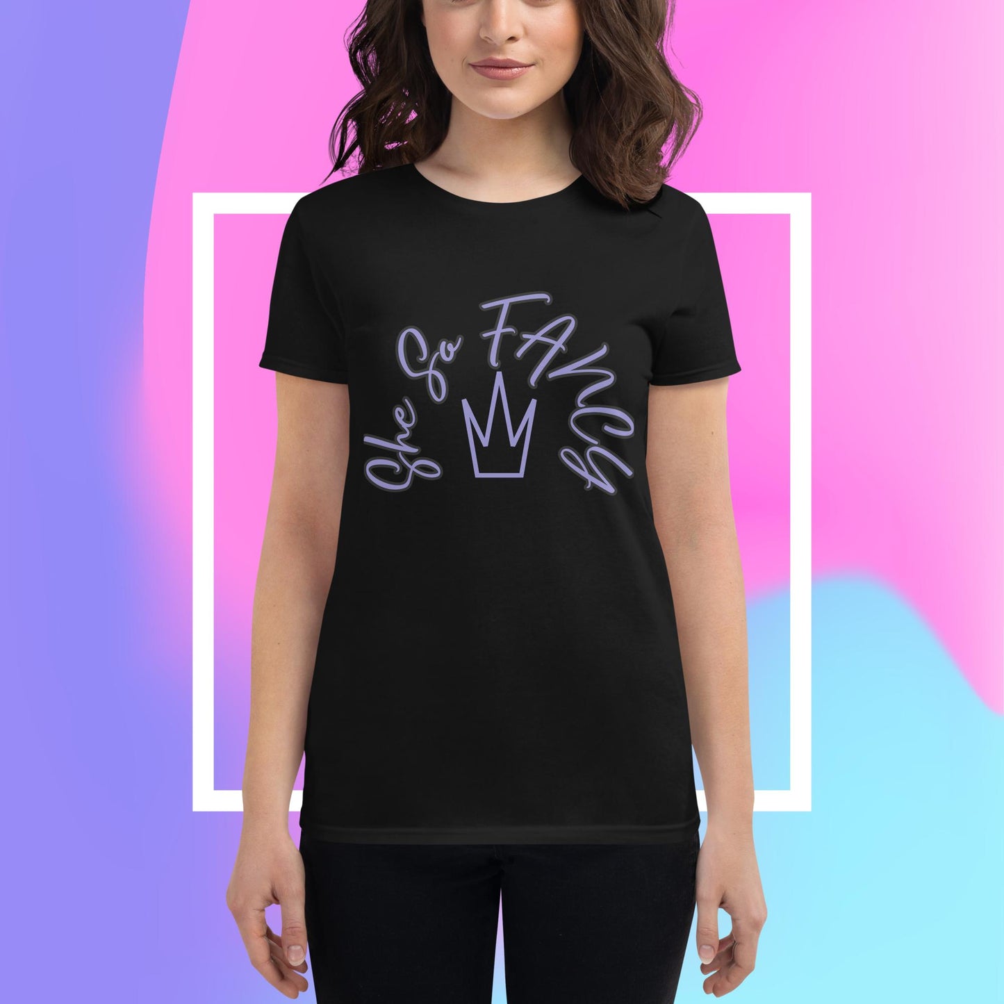 She So FANCY short sleeve t-shirt