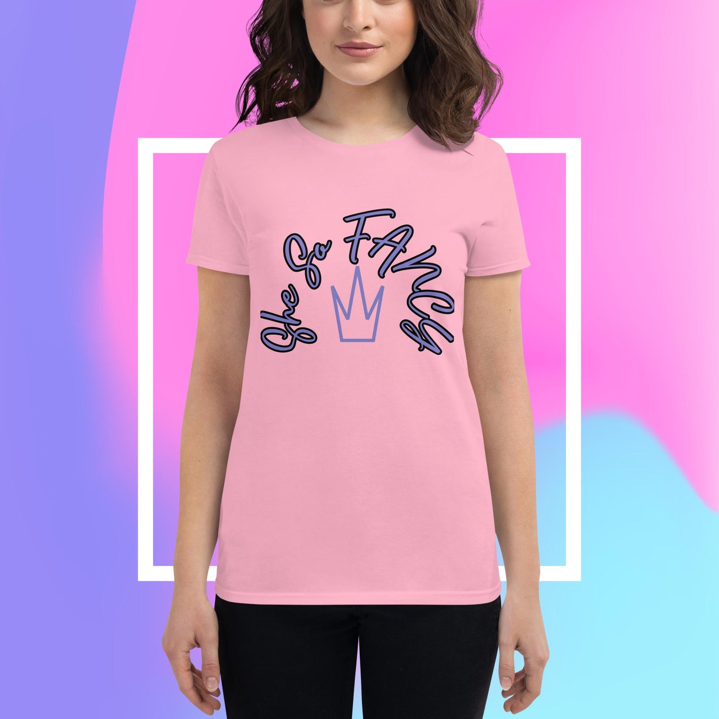 She So FANCY short sleeve t-shirt