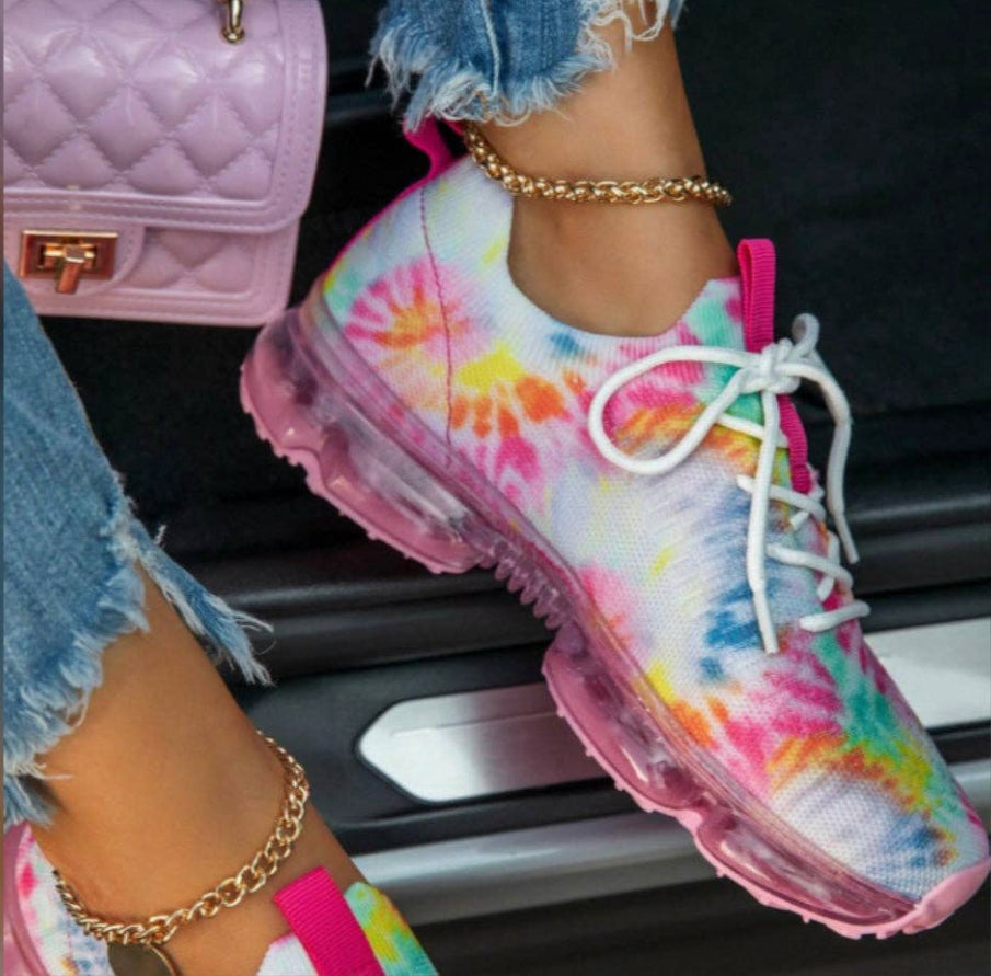 Women's Tie Dye Sneakers