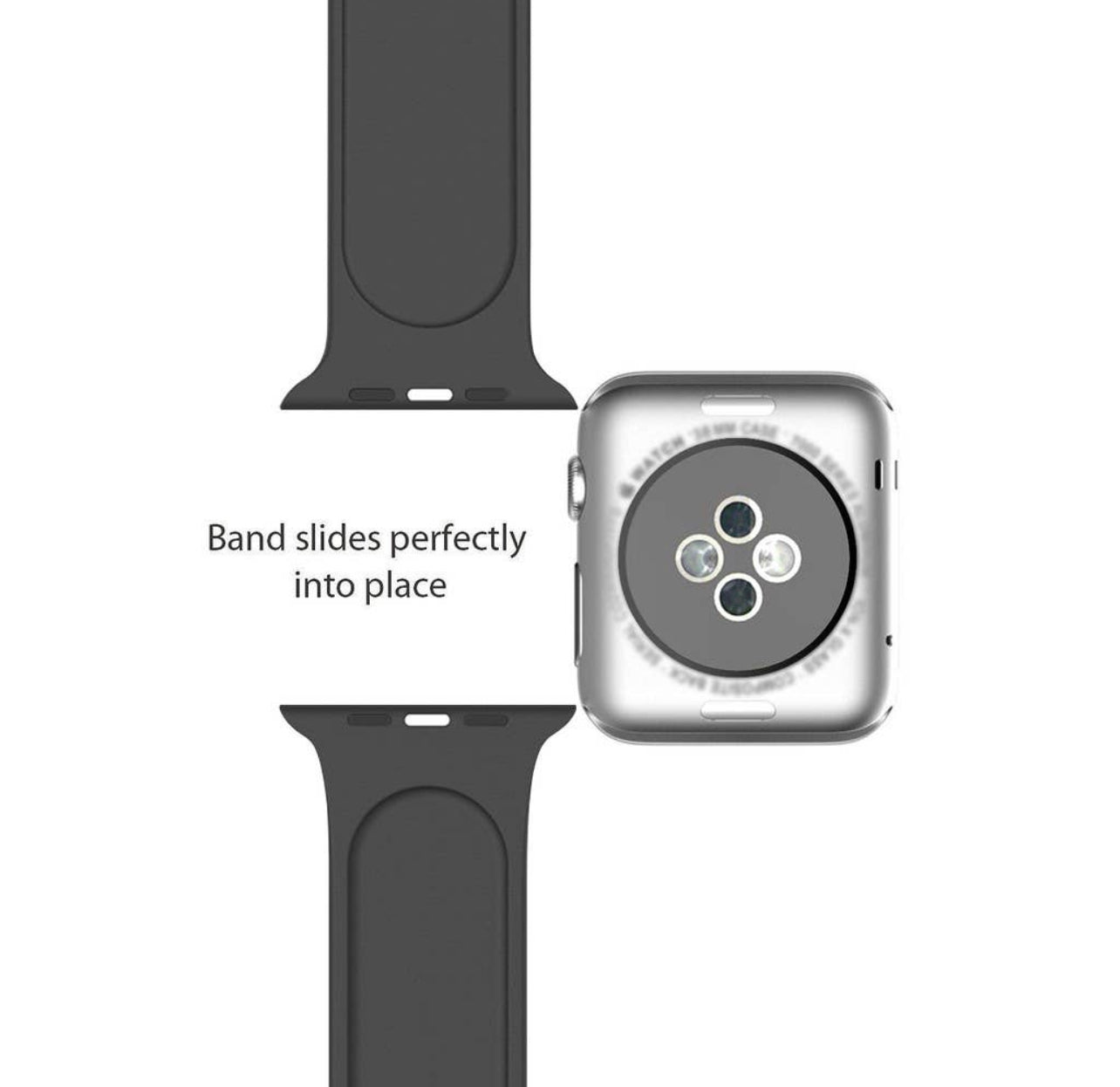 Silicone Band for Apple Watch Series-Rainbow