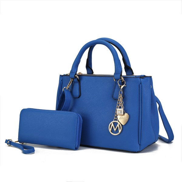 MKF Collection Ruth Satchel Bag with Wallet