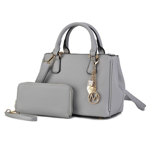MKF Collection Ruth Satchel Bag with Wallet