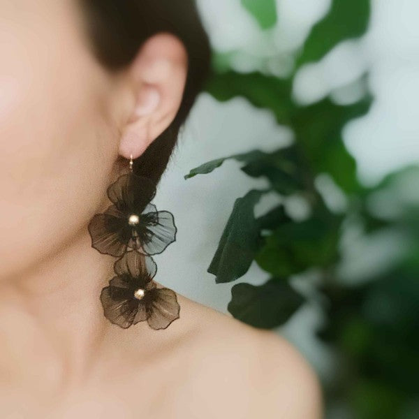 Royal Garden Double Bloom Earrings