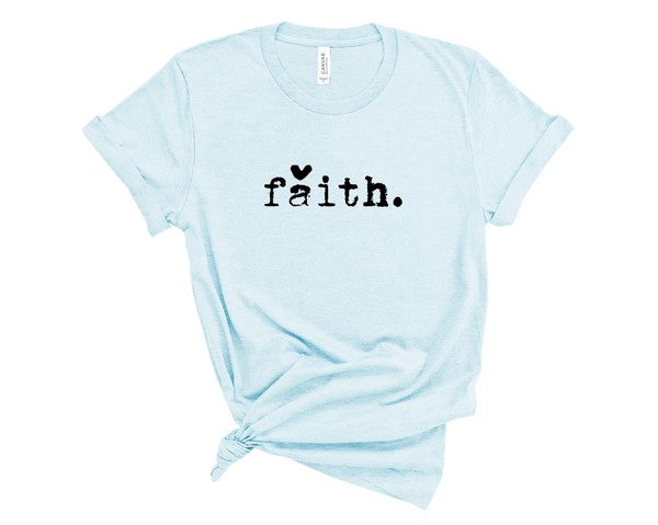 T-shirt graphique Faith Heart