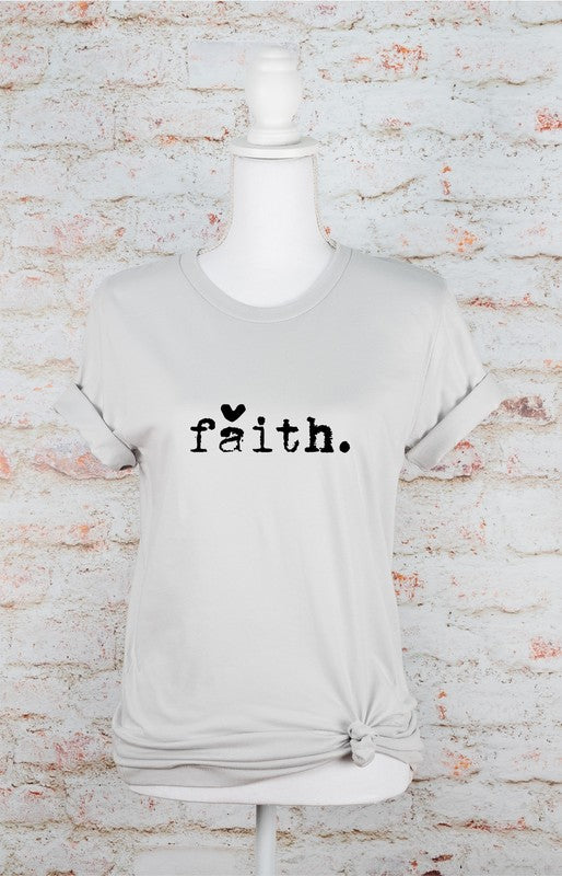 T-shirt graphique Faith Heart