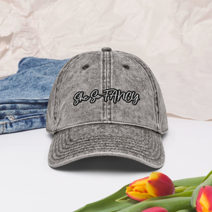 Casquette vintage She So FANCY