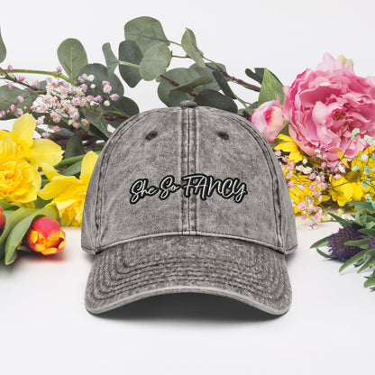 Casquette vintage She So FANCY