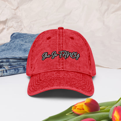 Casquette vintage She So FANCY
