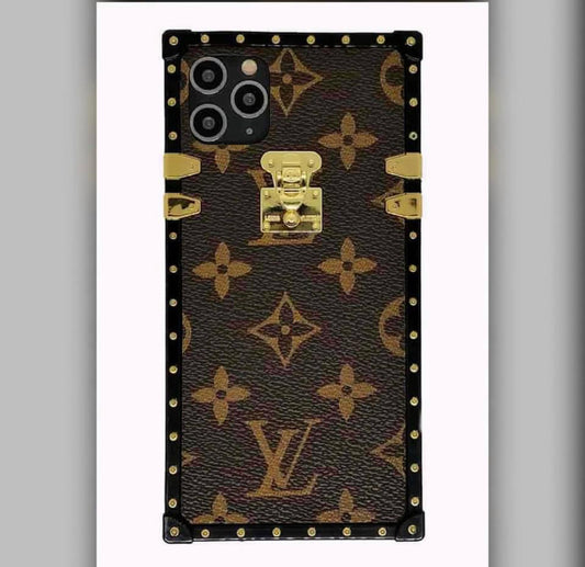 Luxury Trunk iPhone Case -monogram