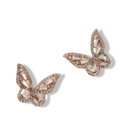 Boucles d'oreilles papillon